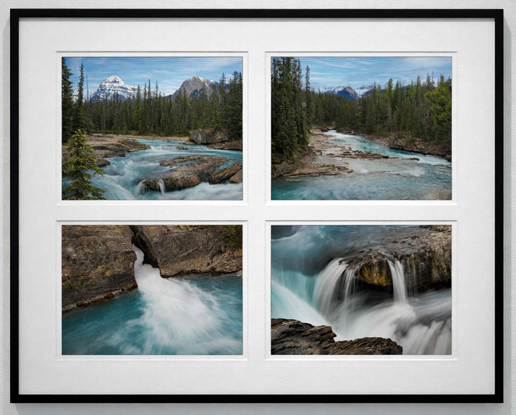 Natural Bridge, Kicking Horse River 
Yoho National Park 
June 19, 2024

I was enthralled by the Natural Bridge, a striking limestone formation sculpted by the relentless, turquoise waters of the Kicking Horse River. Over thousands of years, this powerful glacial river carved a tunnel through the bedrock, transforming what was once a traditional waterfall into a remarkable natural arch.