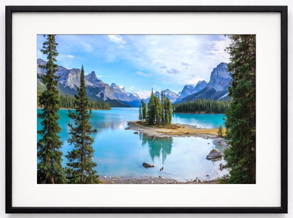 Spirit Island
Jasper National Park
July 4, 2023

As a boat brought me to the Spirit Island viewpoint on a calm summer morning, I was drawn by the quiet presence of this isolated island within the vastness of Maligne Lake. As the light softened across the peaks and still water reflected the surrounding forest, I found a moment of serene balance and clarity—an image that, for me, captured the enduring spirit of this remarkable place.