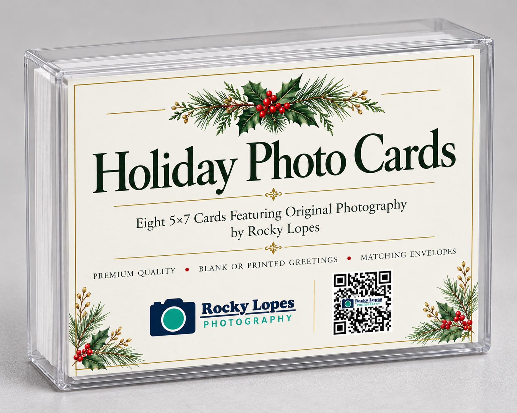 Holiday Photo Cards box
